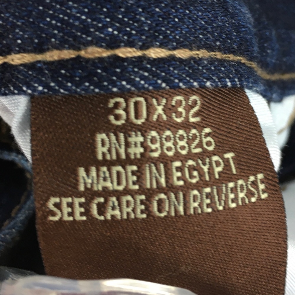C E Schmidt Workwear Dark Wash Relaxed Fit Denim Jeans Stretch 30x32 - Picture 15 of 16